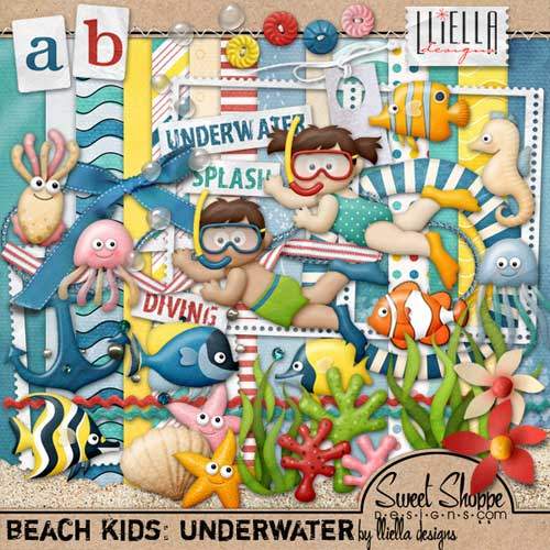 Scrap - Beach Kids: Underwater Scrap - Beach Kids: Underwater