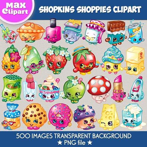 Shopkins Shoppies clipart