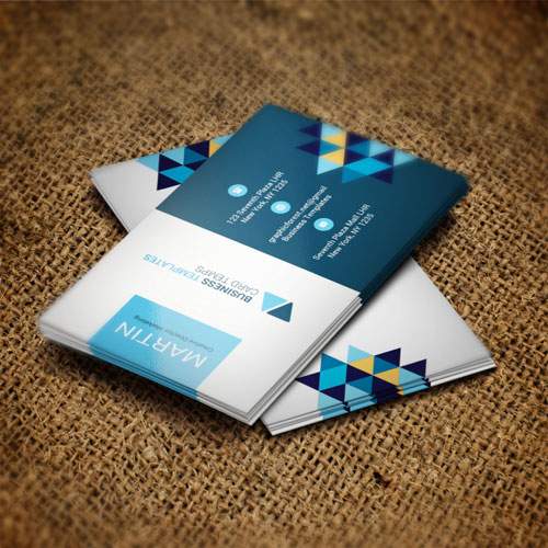 Rhombus - business card templates Rhombus - business card templates