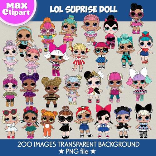 LOL Suprise Dolls clipart LOL Suprise Dolls clipart