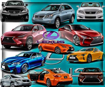 Клипарты для фотошопа - Иномарка lexus Клипарты для фотошопа - Иномарка lexus