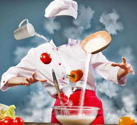 Фотошаблон для photoshop - Магия повара Фотошаблон для photoshop - Магия повара