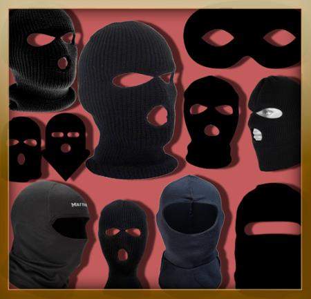Png без фона - Черные балаклавы Png без фона - Черные балаклавы