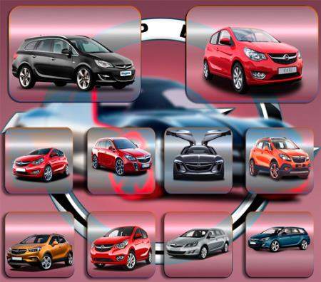 Клипарты / Cliparts - Автомобиль Opel Опель Клипарты / Cliparts - Автомобиль Opel Опель
