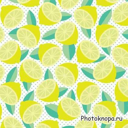 Фрукты и грейфруты в векторе (лимон, киви, апельсин)