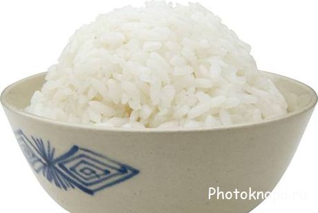 Рис и рисовые блюда, каши - растровые клипарты