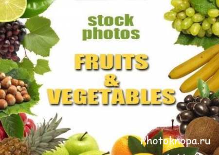 Клипарт фрукты и овощи / Fruits and megetables
