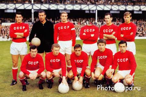 Мужской шаблон - Супер команда Советского союза по футболу